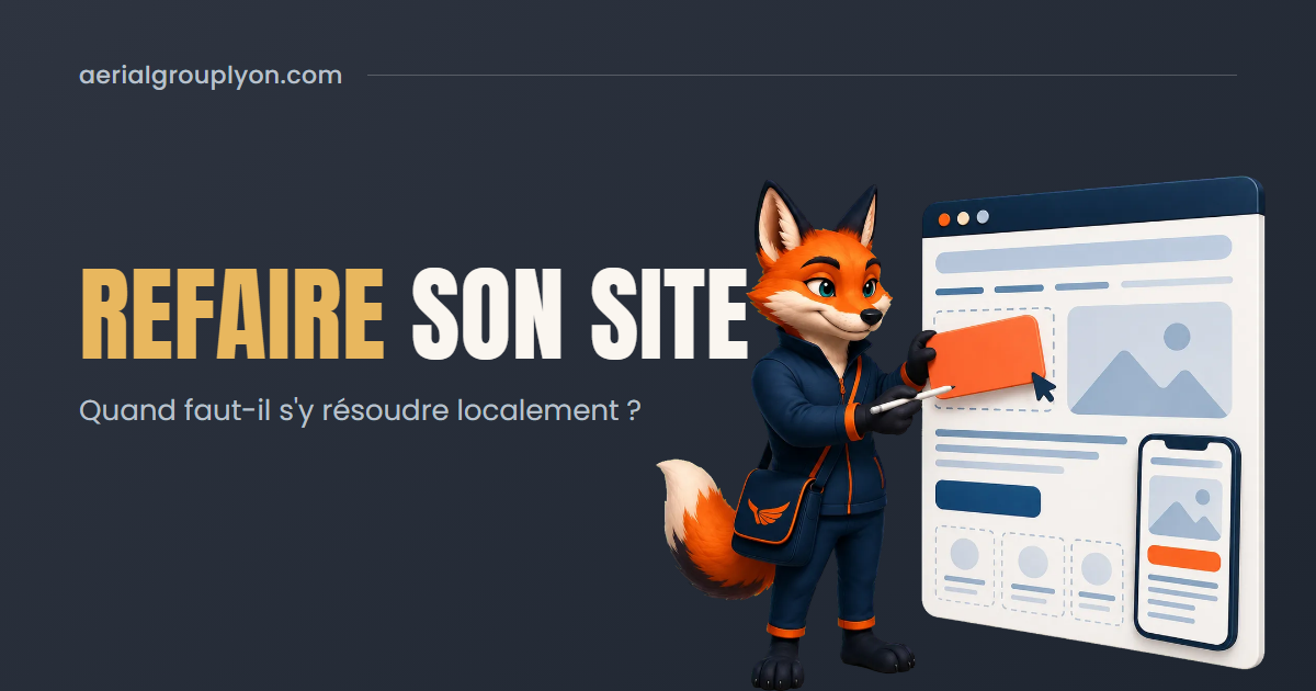 Quand une entreprise locale doit-elle refaire son site ?